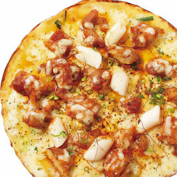 チーズタッカルビ チヂミピザ